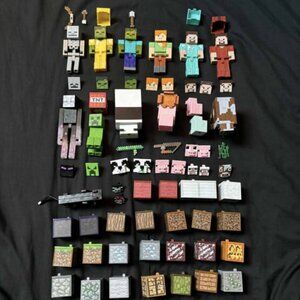 Mattel Minecraft Comic Maker Figure Lot